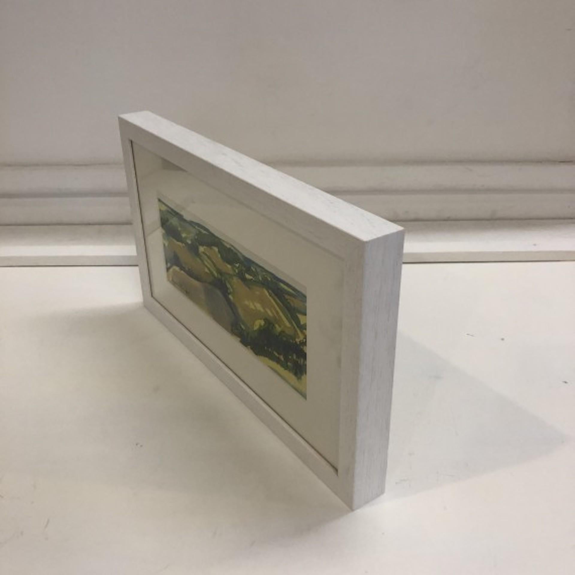 Grüne Felder, Rosie. Phipps, Original-Landschaftsgemälde, preiswertes Kunstwerk (Impressionismus), Art, von Rosie Phipps
