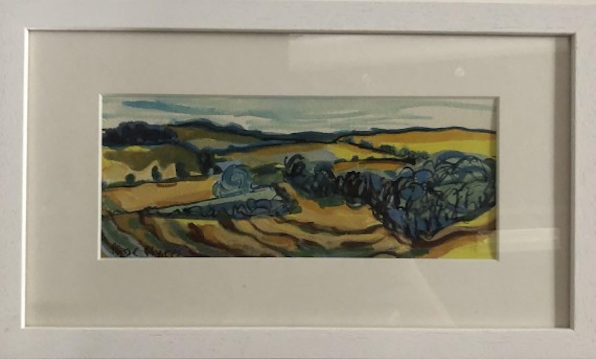 Green Fields, Rosie. Phipps, Original Landscape Painting, Affordable Artwork For Sale 5