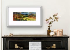 Hidden by Clouds, Rosie Phipps, Original painting, Landscape painting