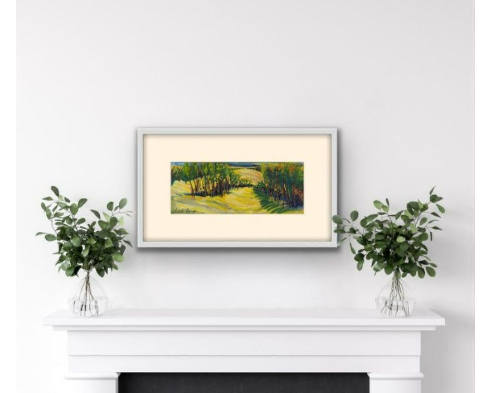 Joy, Rosie Phipps, landscape painting, affordable art, miniature paintings For Sale 7