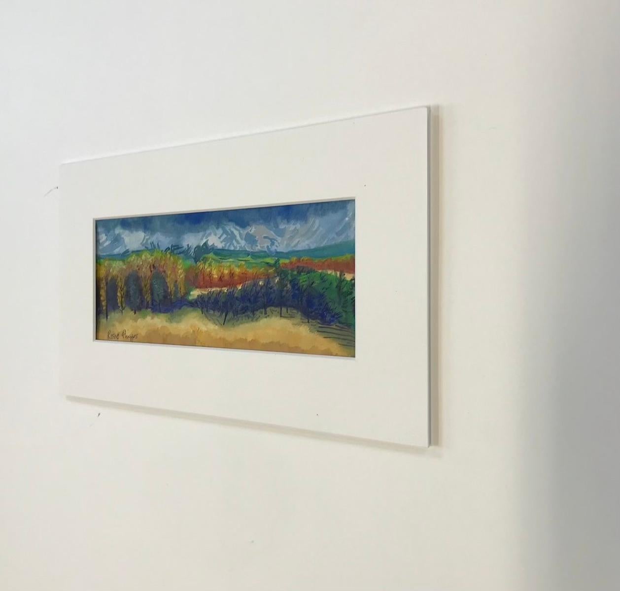 El viento que besa todo lo que encuentra, Rosie Phipps, Pintura de paisaje, 2022 en venta 3