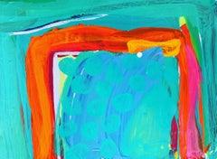 Scène d'automne de Rosie Shorrock, peinture originale, art abstrait, [2022]