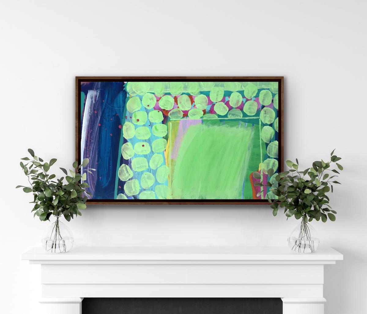 Campanile, Rosie Shorrock, Arte astratta geometrica, Pittura originale, Astratto in vendita 4