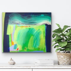Peinture - tulipes avec acrylique sur panneau, Rosie Shorrock