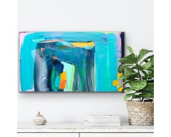 Venice Lagoon Acrylic on Panel Painting by Rosie Shorrock, 2022