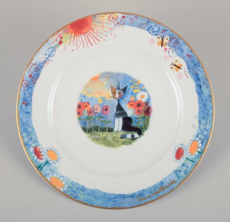 Rosina Wachtmeister für Goebel, Deutschland. Sechs Essteller mit Katzenmotiven. im Zustand „Hervorragend“ im Angebot in København, Copenhagen