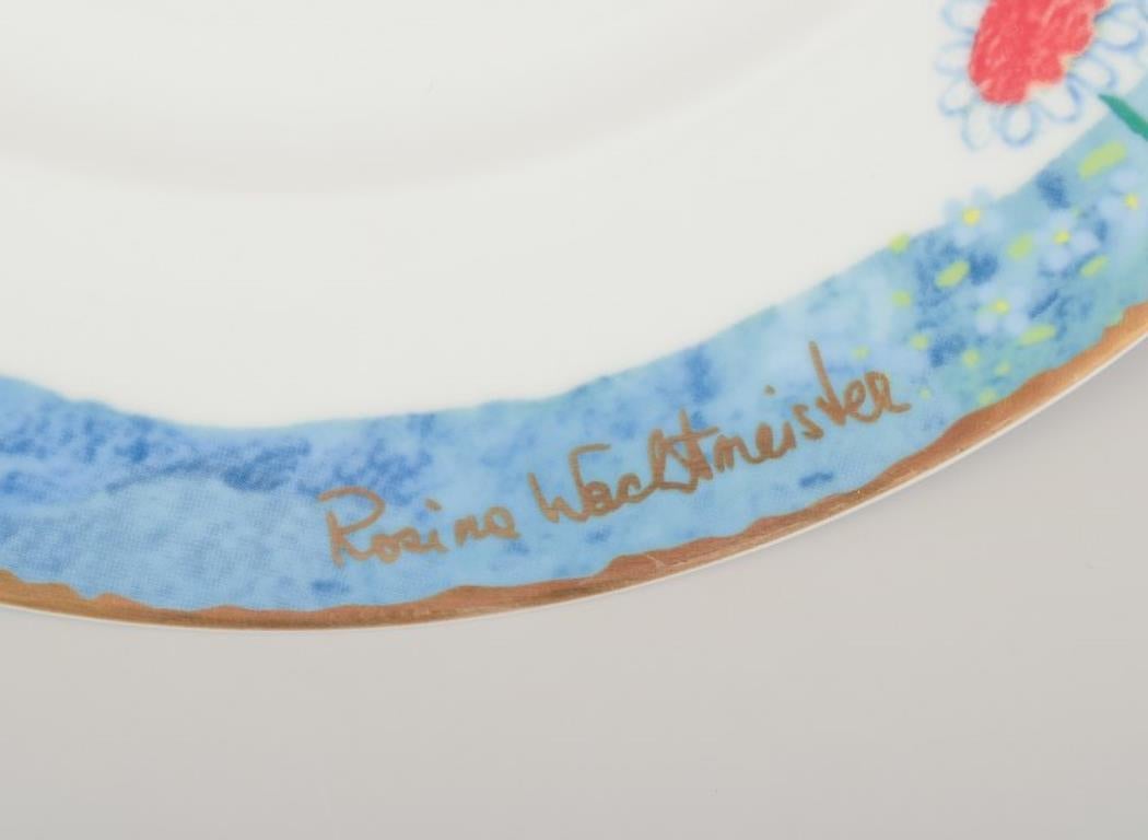 Rosina Wachtmeister per Goebel, Germania. Sei piatti da portata con motivi di gatti. in vendita 2