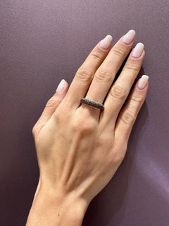Contemporary Diamond, Topaz, Amethyst and Peridot Cocktail Ring