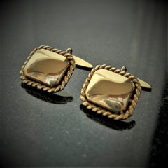 Rosior Cufflinks in Yellow Gold