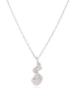 Rosior by Manuel Rosas Diamond Pendant Necklace set in White Gold