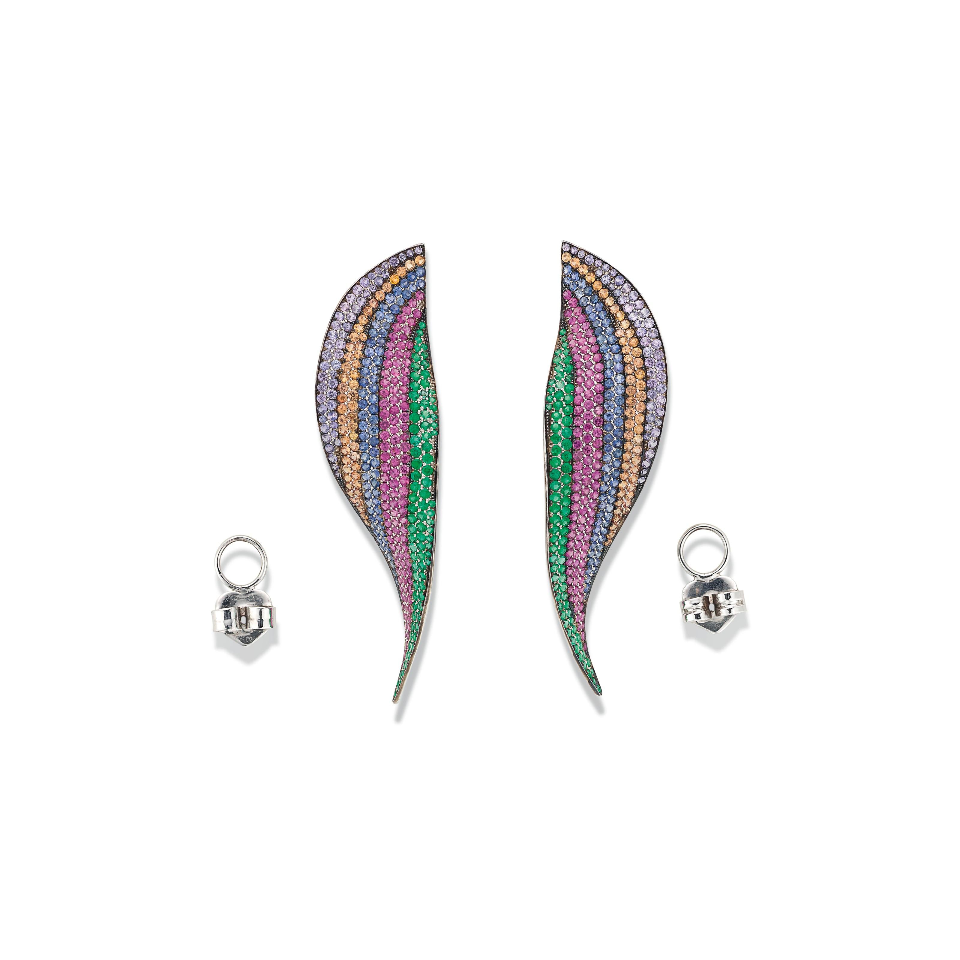 Contemporary Rosior one-off Multicolor Gemstone 