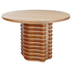 Roslin Modern Pedestal Dining Table by Crump and Kwash 