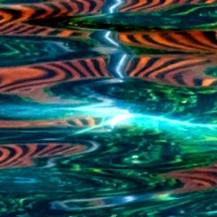 Tiger V : Abstract archival pigment print