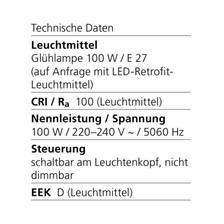 Stehlampe Typ 600 von Rosmarie & Rico Baltensweiler, 1951 (Handgefertigt) im Angebot