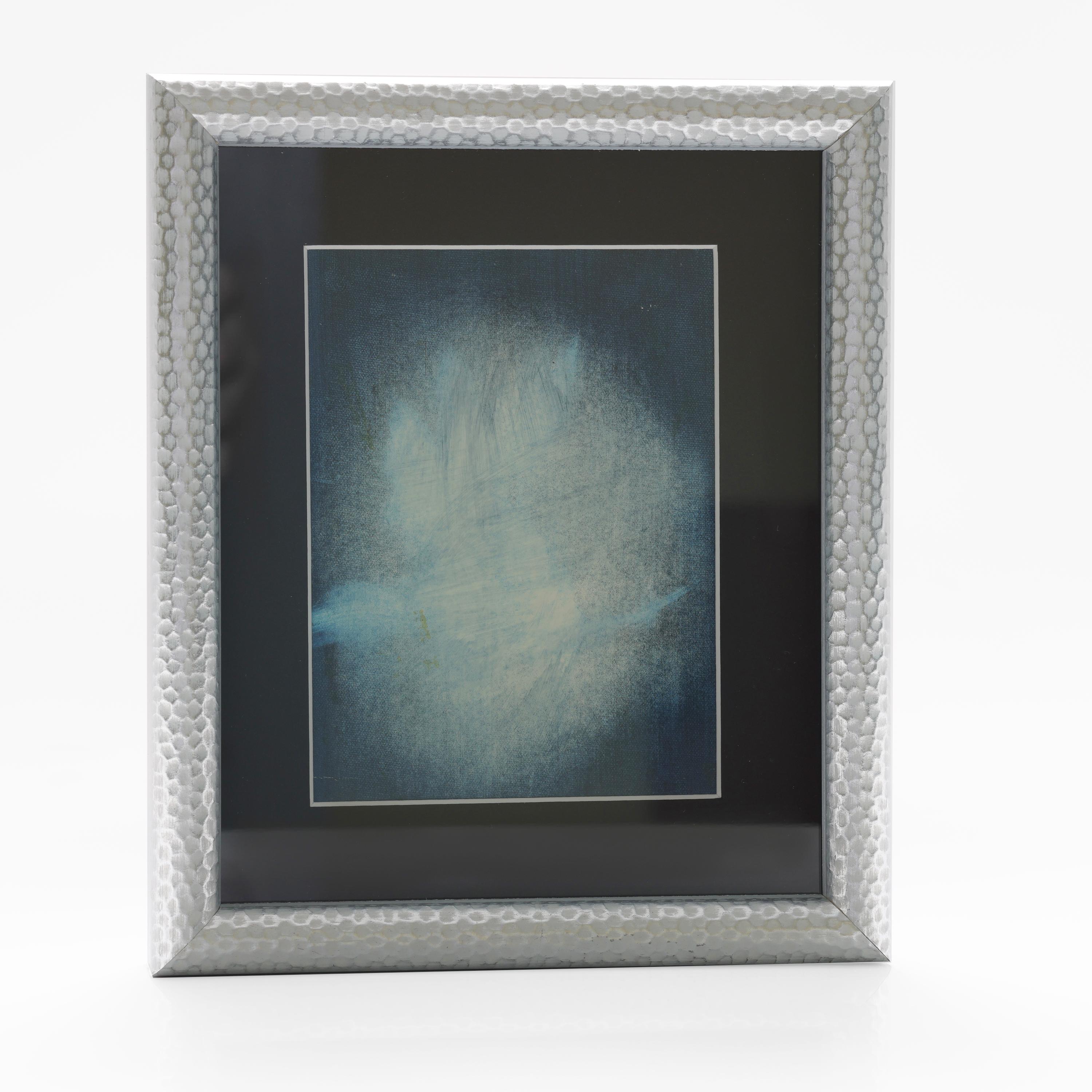 Contemporary Ross Bleckner Artworks, Pair, Postcard Sized, Matted, Framed For Sale