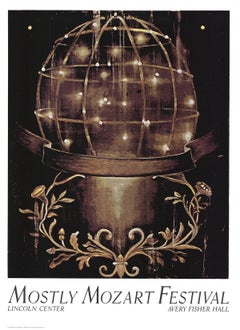1987 After Ross Bleckner 'Sphere And Moulding' Oversize USA Serigraph