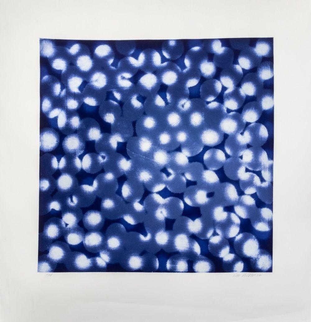Ross Bleckner Abstract Print - "Chaperone"