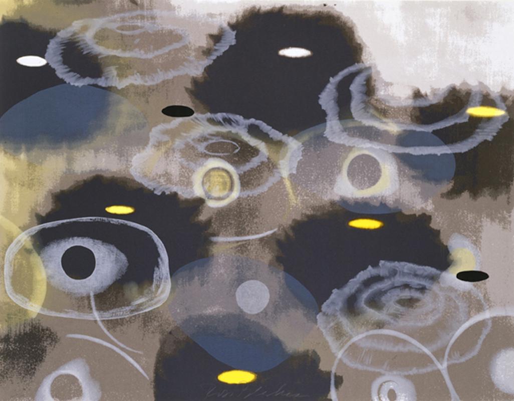 Ross Bleckner Abstract Print - Just Because I