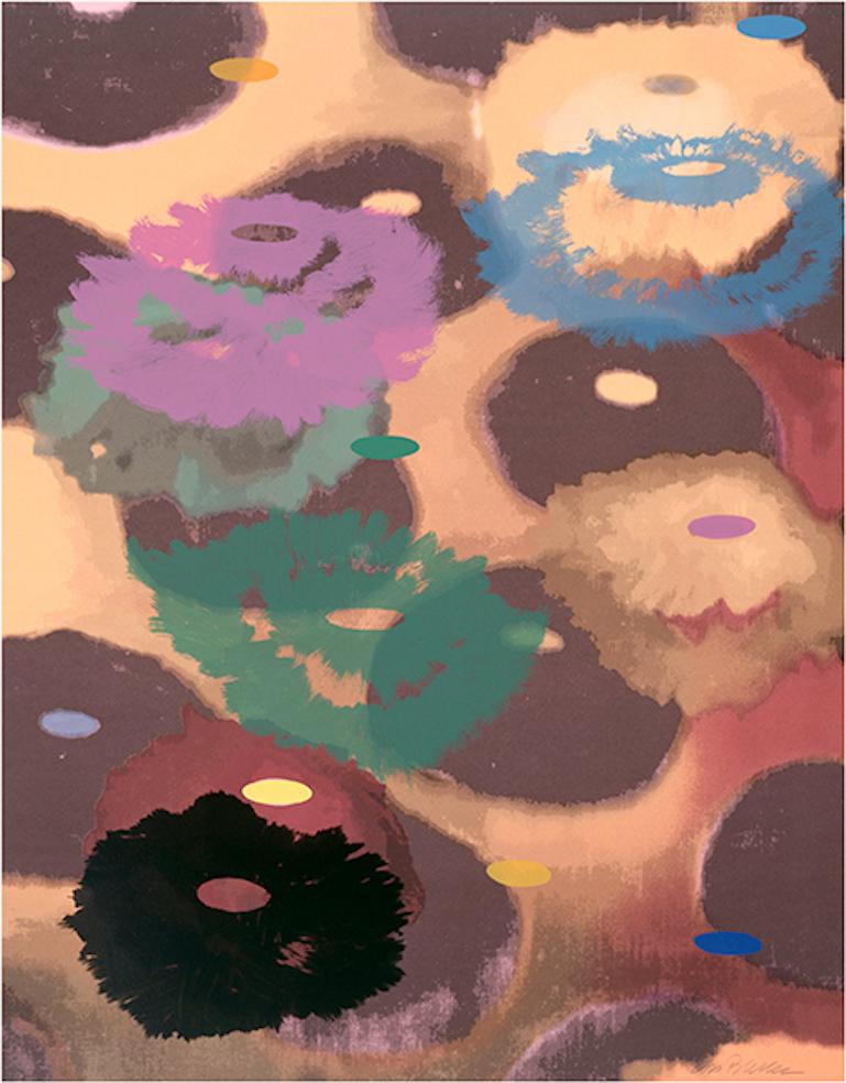 Ross Bleckner Abstract Print - PS, II
