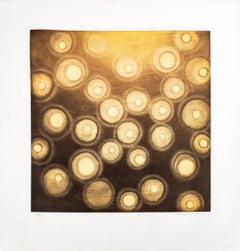 Ross Bleckner "Cúpula dos" Aguafuerte y aguatinta