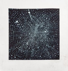 Ross Bleckner "Caminos" Aguafuerte y aguatinta