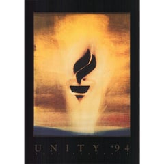 Ross Bleckner 'Unidad '94' 1994- Litografía offset