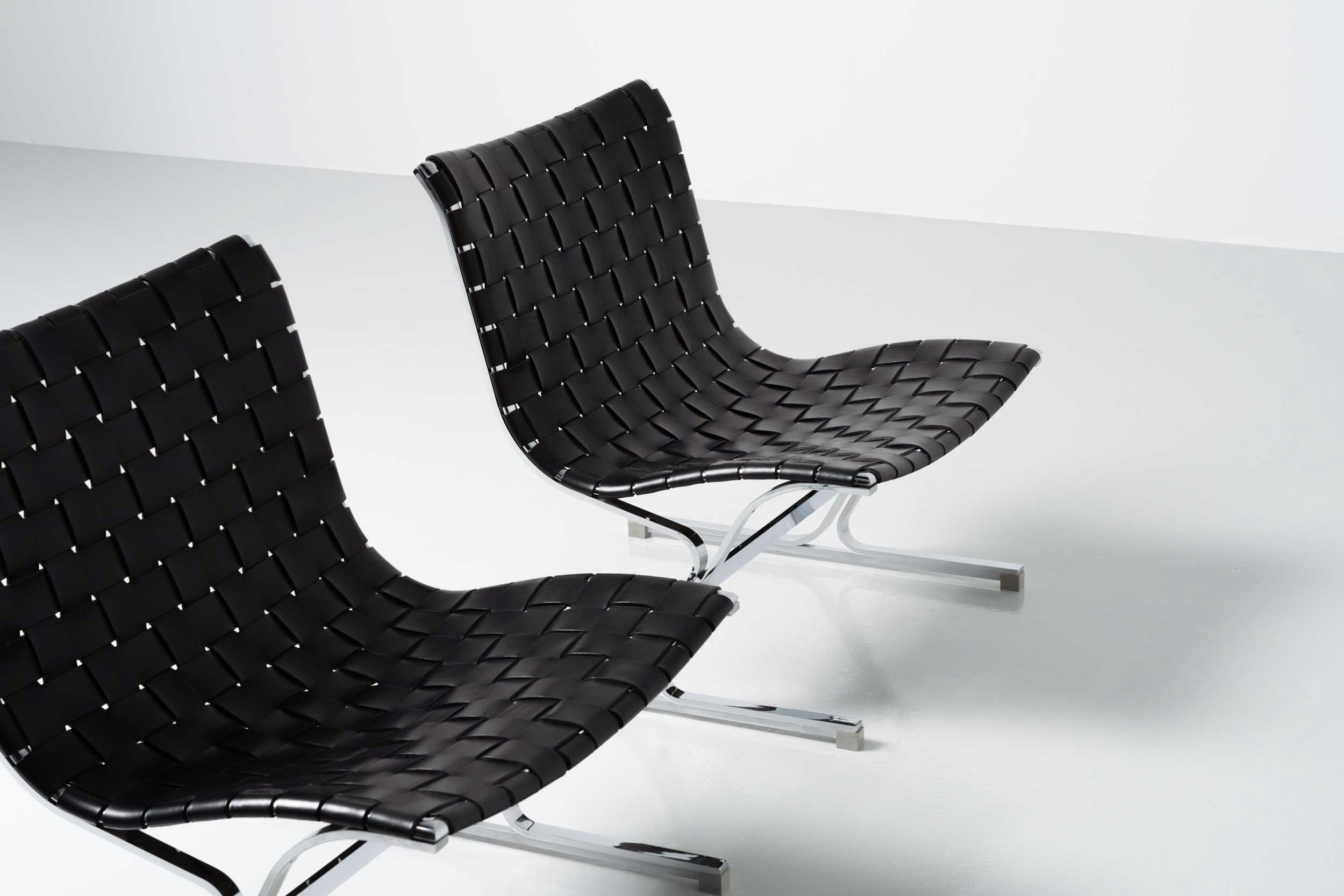 Ross Littell Luar Lounge Chairs ICF de Padova, Italy, 1965 For Sale 3