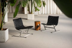 Ross Littell Luar lounge chairs ICF de Padova Italy 1965