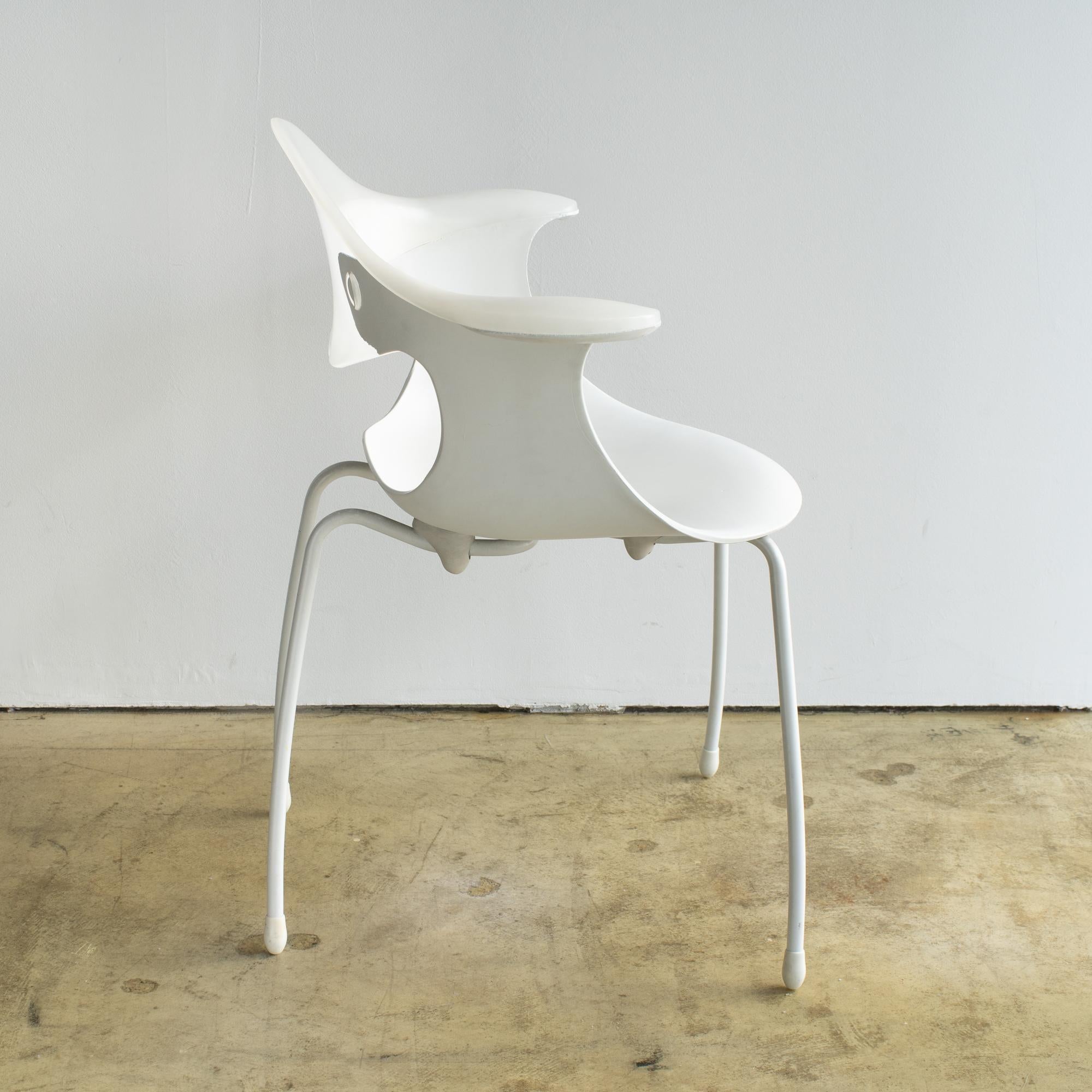 italien Chaise Bluebelle Ross Lovegrove  Design de l'ère spatiale Y2K en vente