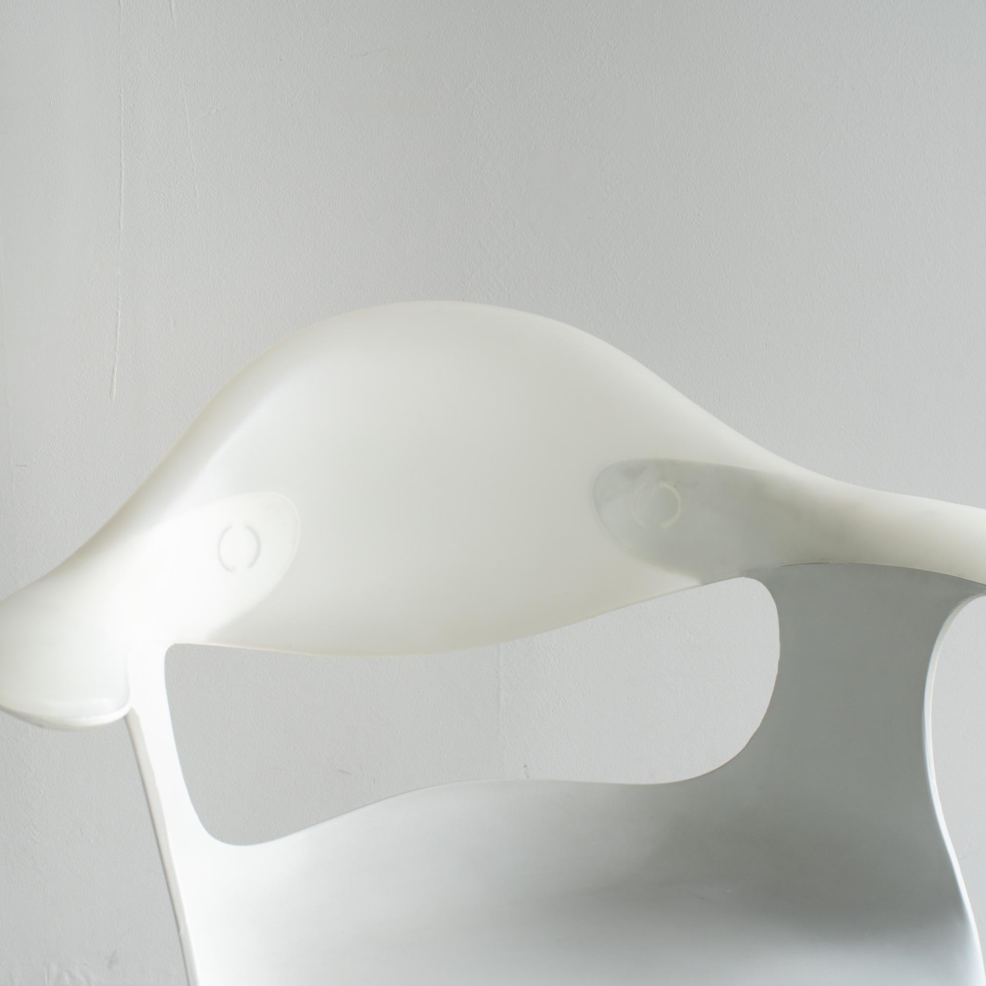 Fin du 20e siècle Chaise Bluebelle Ross Lovegrove  Design de l'ère spatiale Y2K en vente