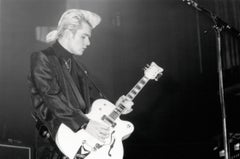 Billy Duffy of The Cult Playing Guitar on Stage Vintage Original Photograph