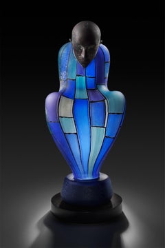 "Eminence", Contemporary, Figurative, Glass, Sculpture, Hot Worked