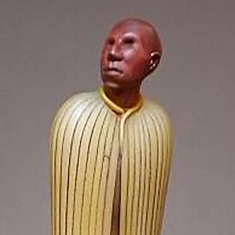 Golden Robe - Sculpture by Ross Richmond