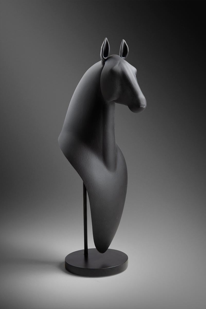 Ross Richmond Figurative Sculpture - Jane's Horse (Negrita)