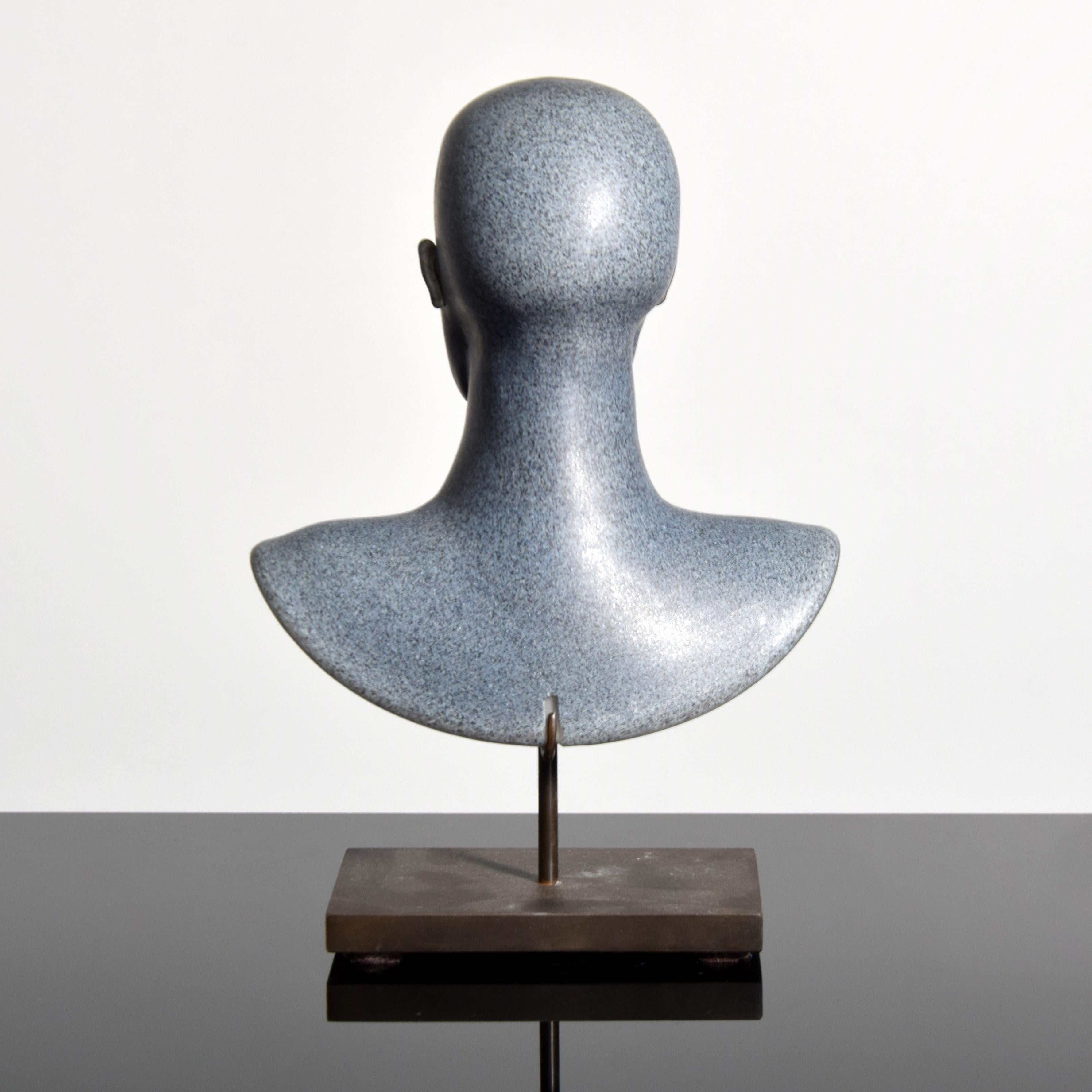 Ross Richmond Glass “Portrait” Bust / Sculpture For Sale 2