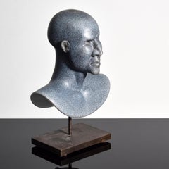 Ross Richmond Glass “Portrait” Bust / Sculpture