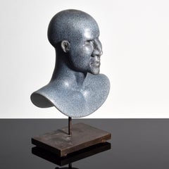 Busto / Escultura de cristal "Retrato" de Ross Richmond