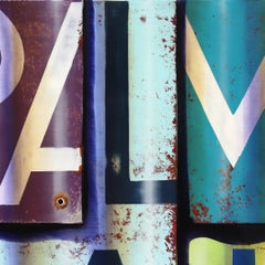 CALIFORNIA - Pittura fotorealistica a olio e smalto su tela