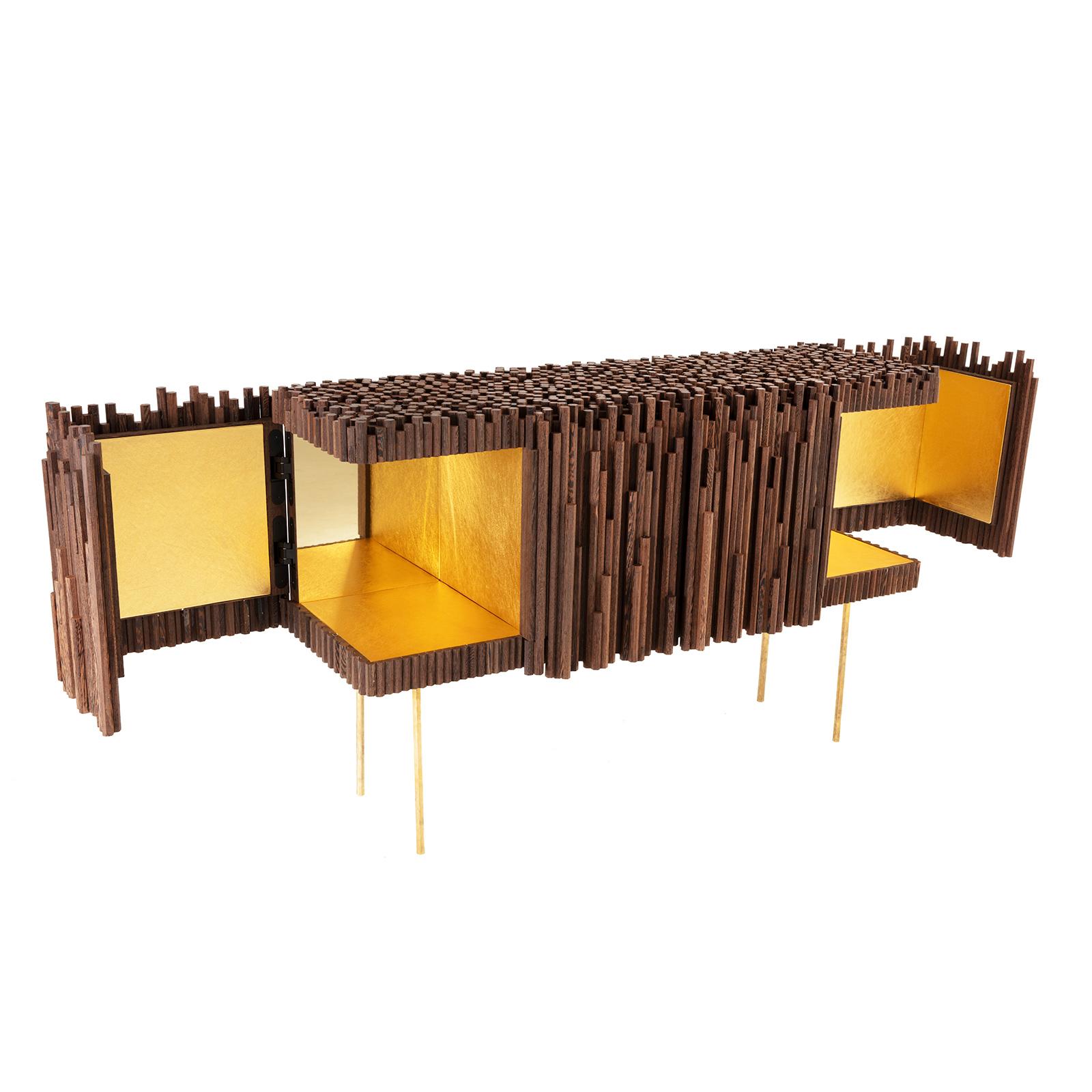 Mauritian Rossana Orlandi Rochester Sideboard in Wenge by Francesco Messina for Cypraea For Sale