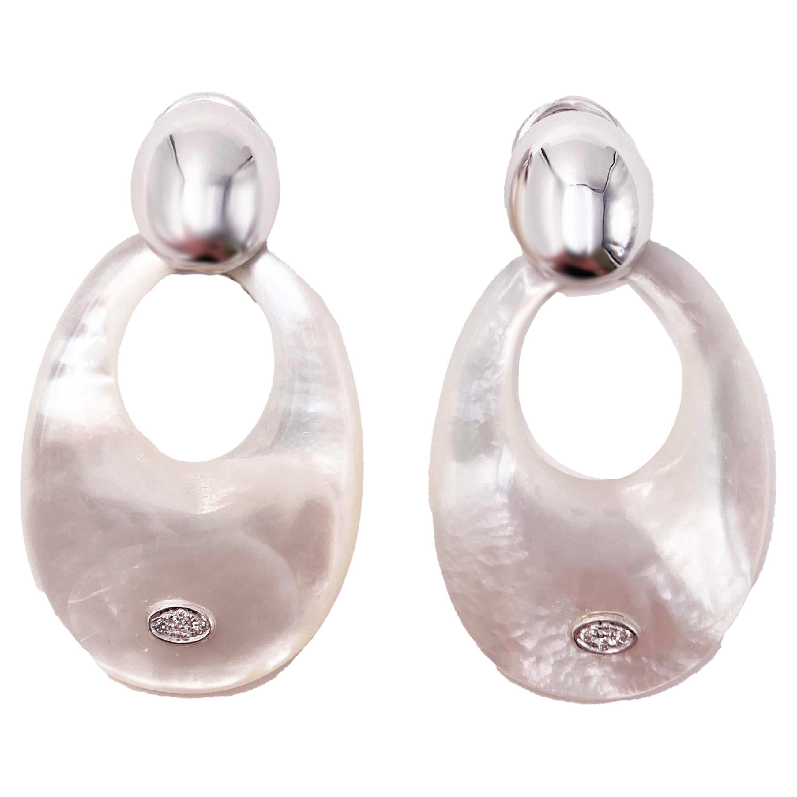 Pendientes Rossella Ugolini Oro 18K Diamantes Blancos
