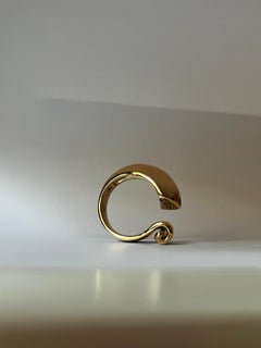 Rossella Ugolini 18 Karat Gelbgold Bandring im Deko-Stil