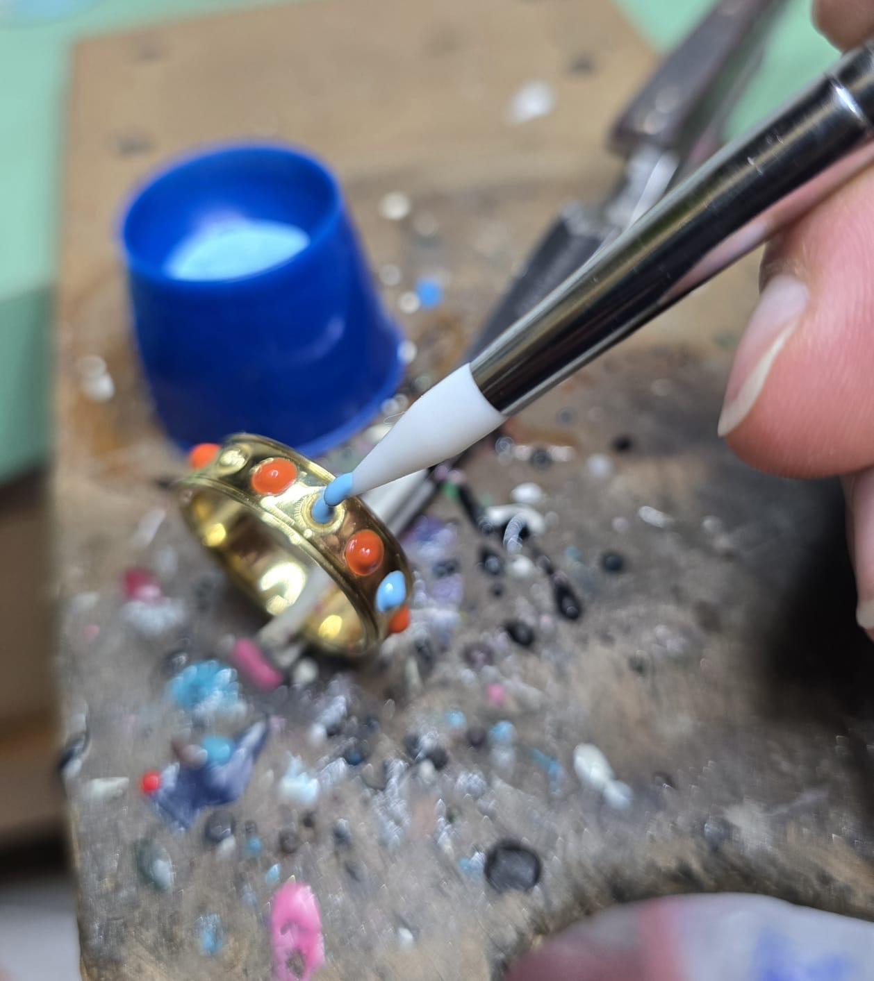 Anello Rossella Ugolini in oro giallo 18 carati 