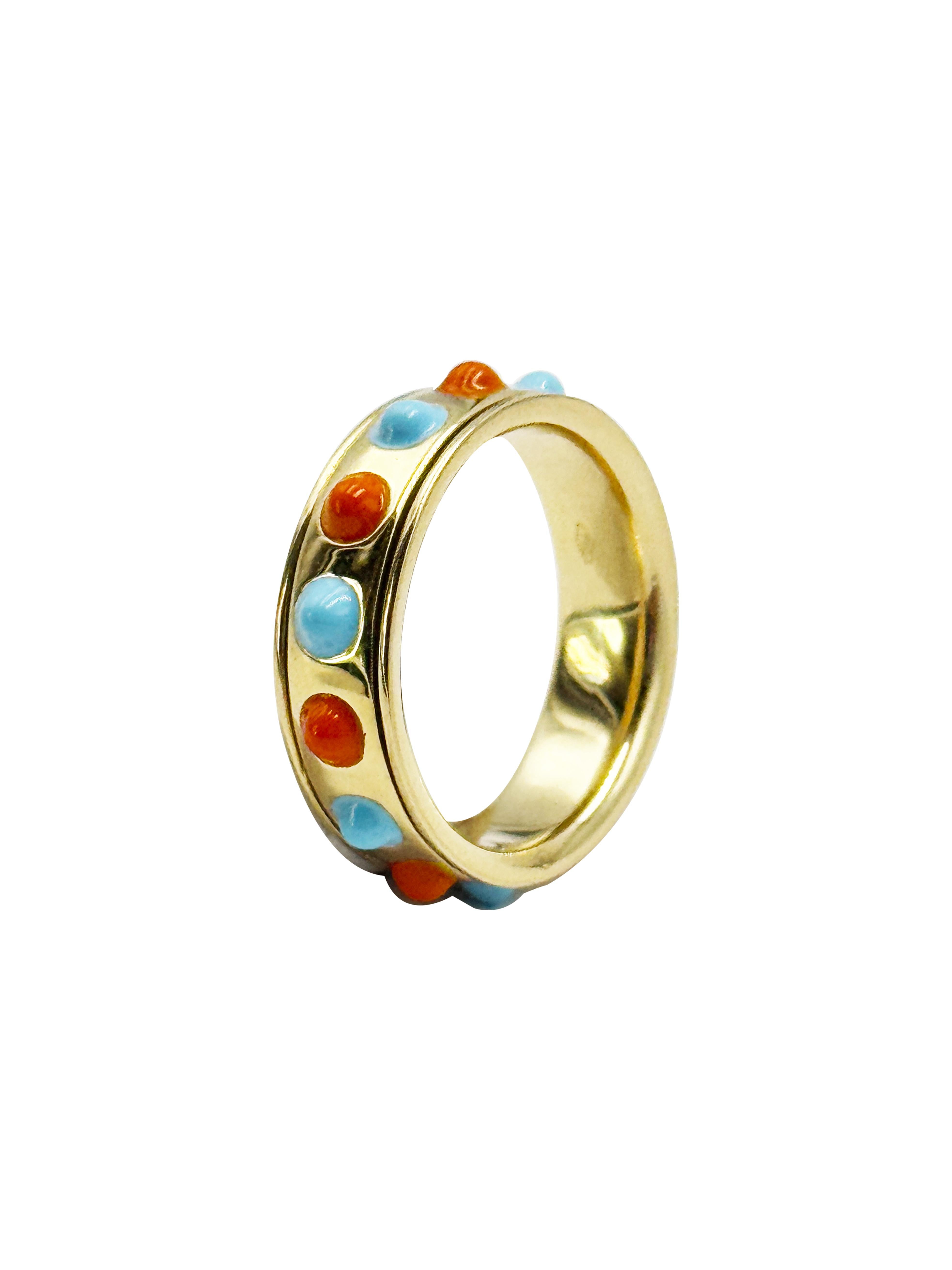 Anello Rossella Ugolini in oro giallo 18 carati 