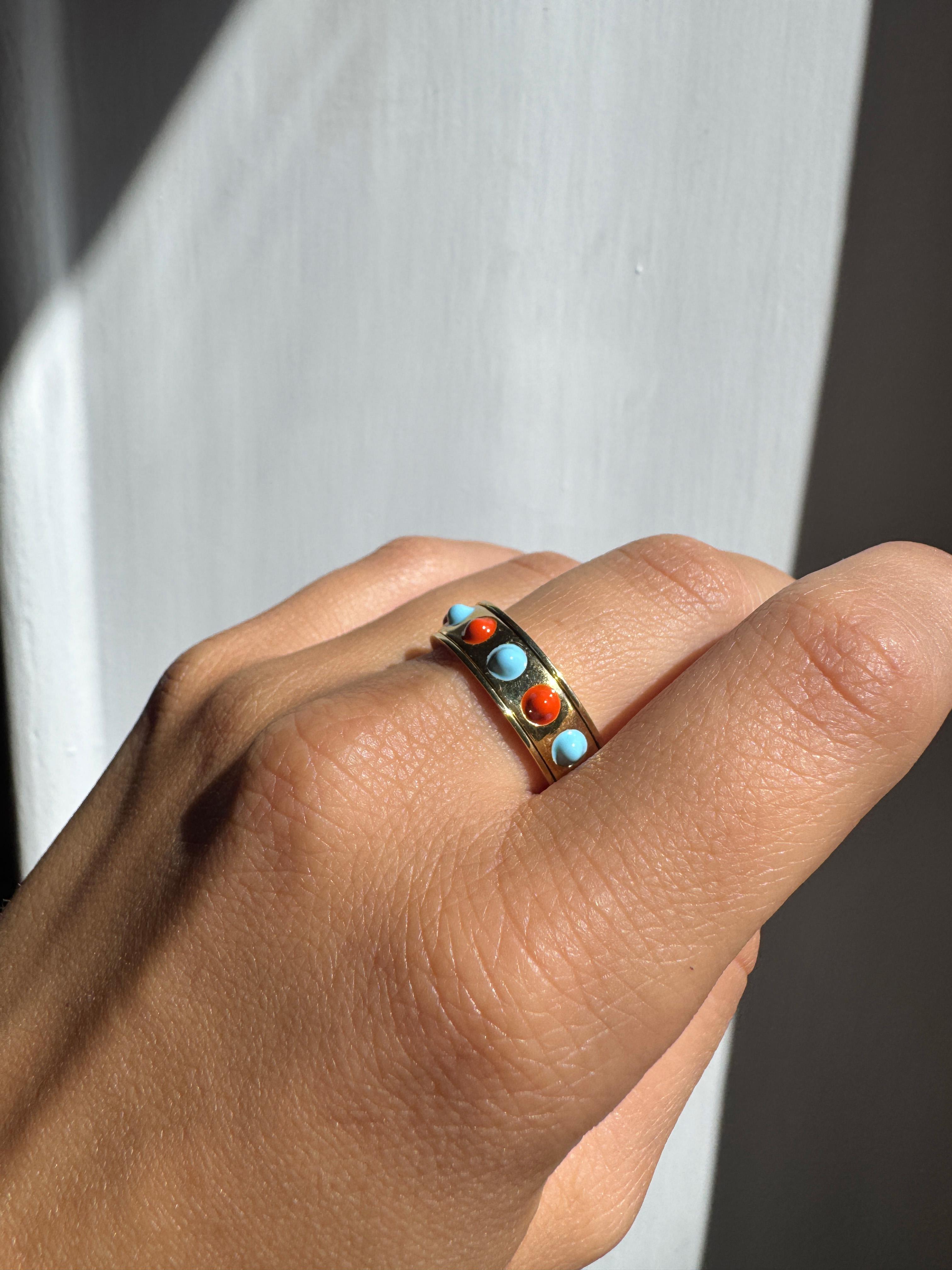 Anello Rossella Ugolini in oro giallo 18 carati 
