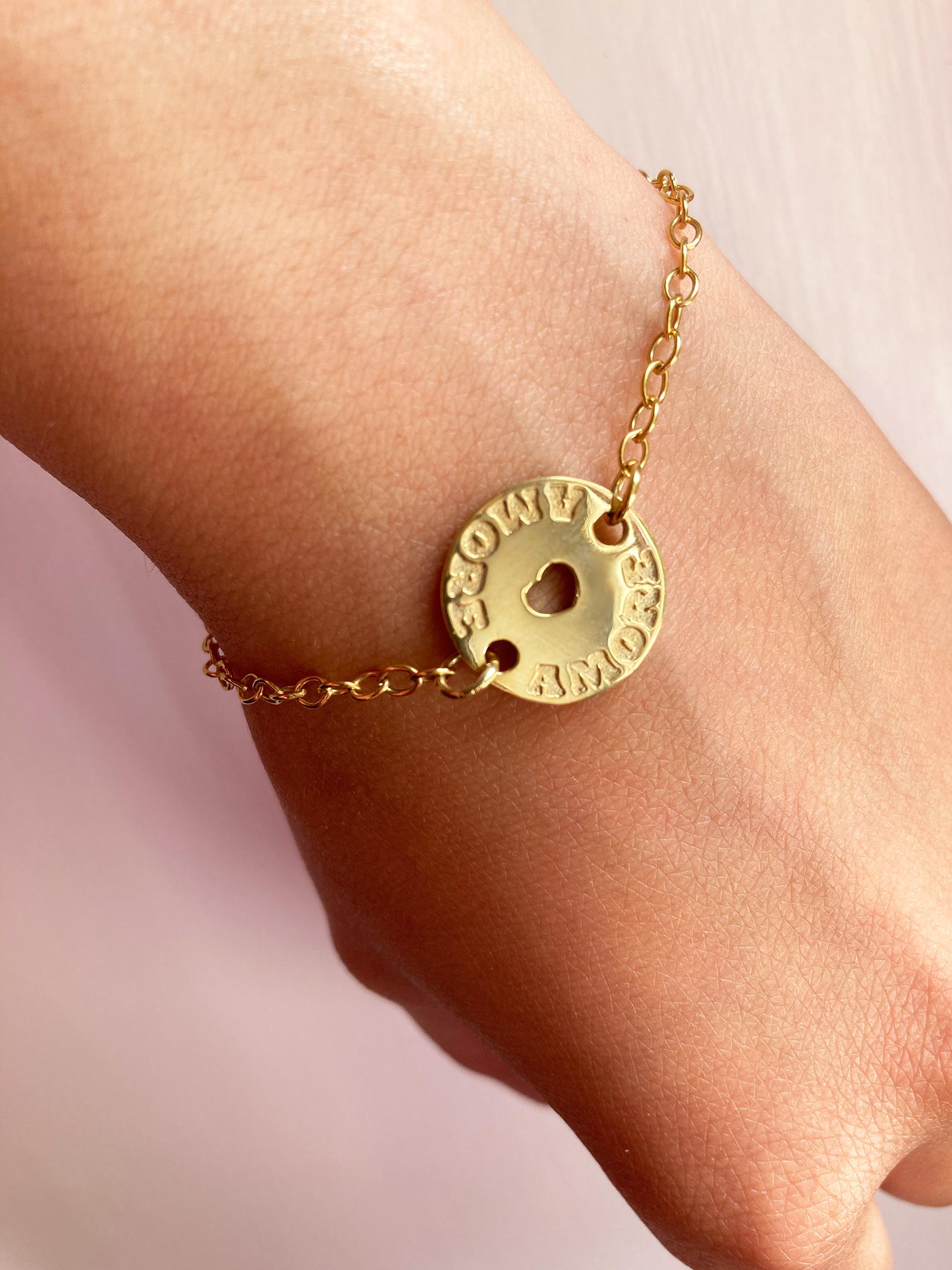 Rossella Ugolini 24K Gold Plated Love 