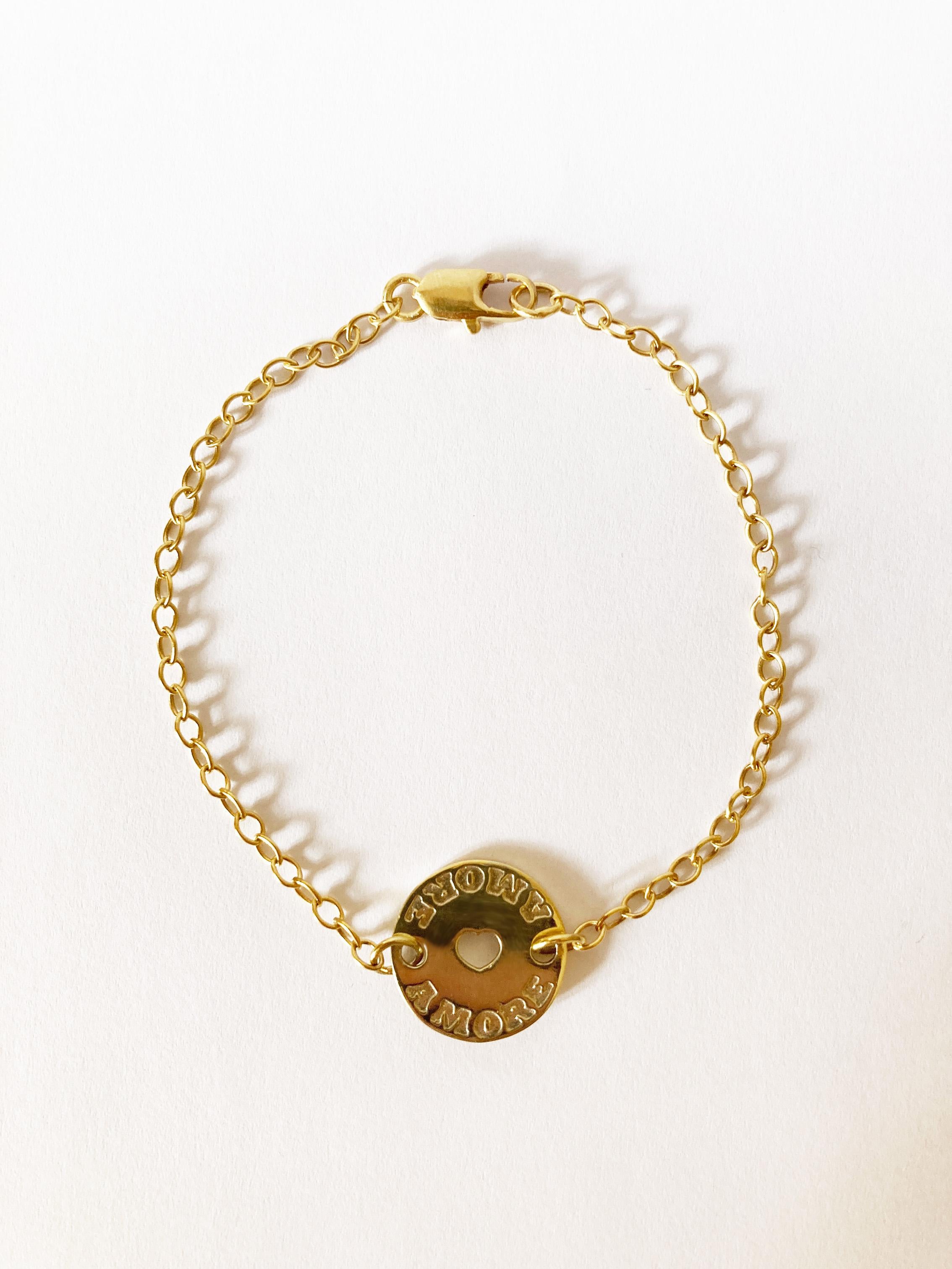 Rossella Ugolini 24K Gold Plated Love 
