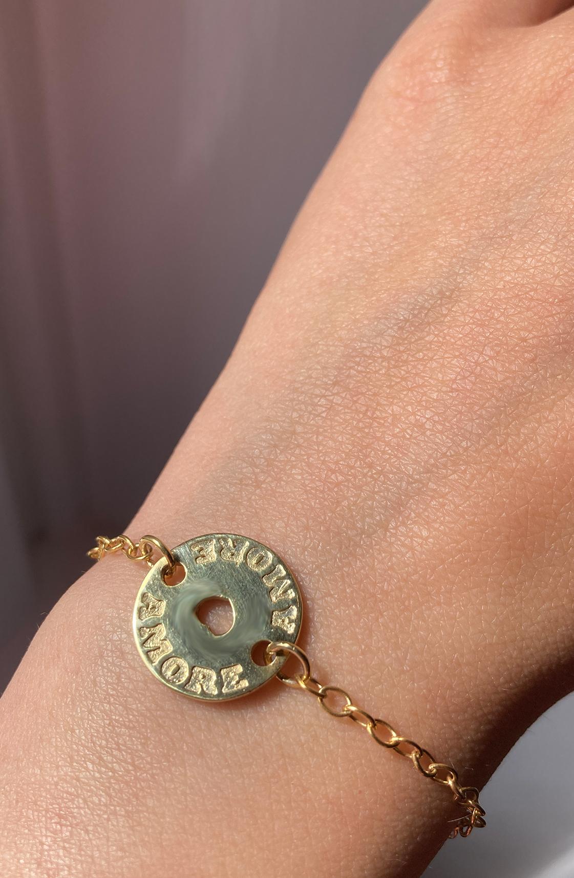 Rossella Ugolini 24K Gold Plated Love 
