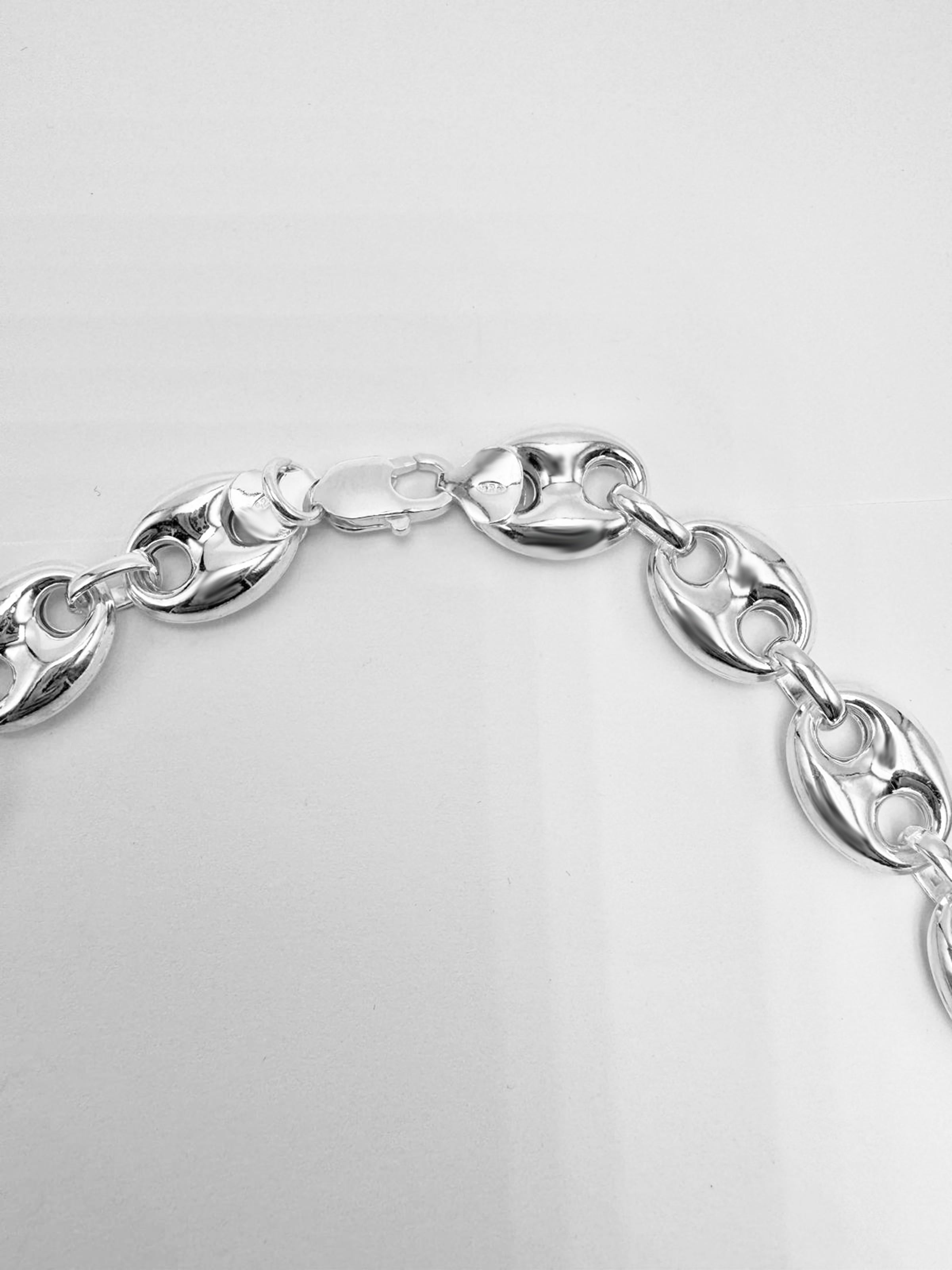 Ankerkette von Rossella Ugolini aus Sterlingsilber, Sterlingsilber-Halskette, hergestellt in Italien im Zustand „Neu“ im Angebot in Rome, IT