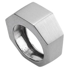 Rossella Ugolini Man Platinum Band Ring