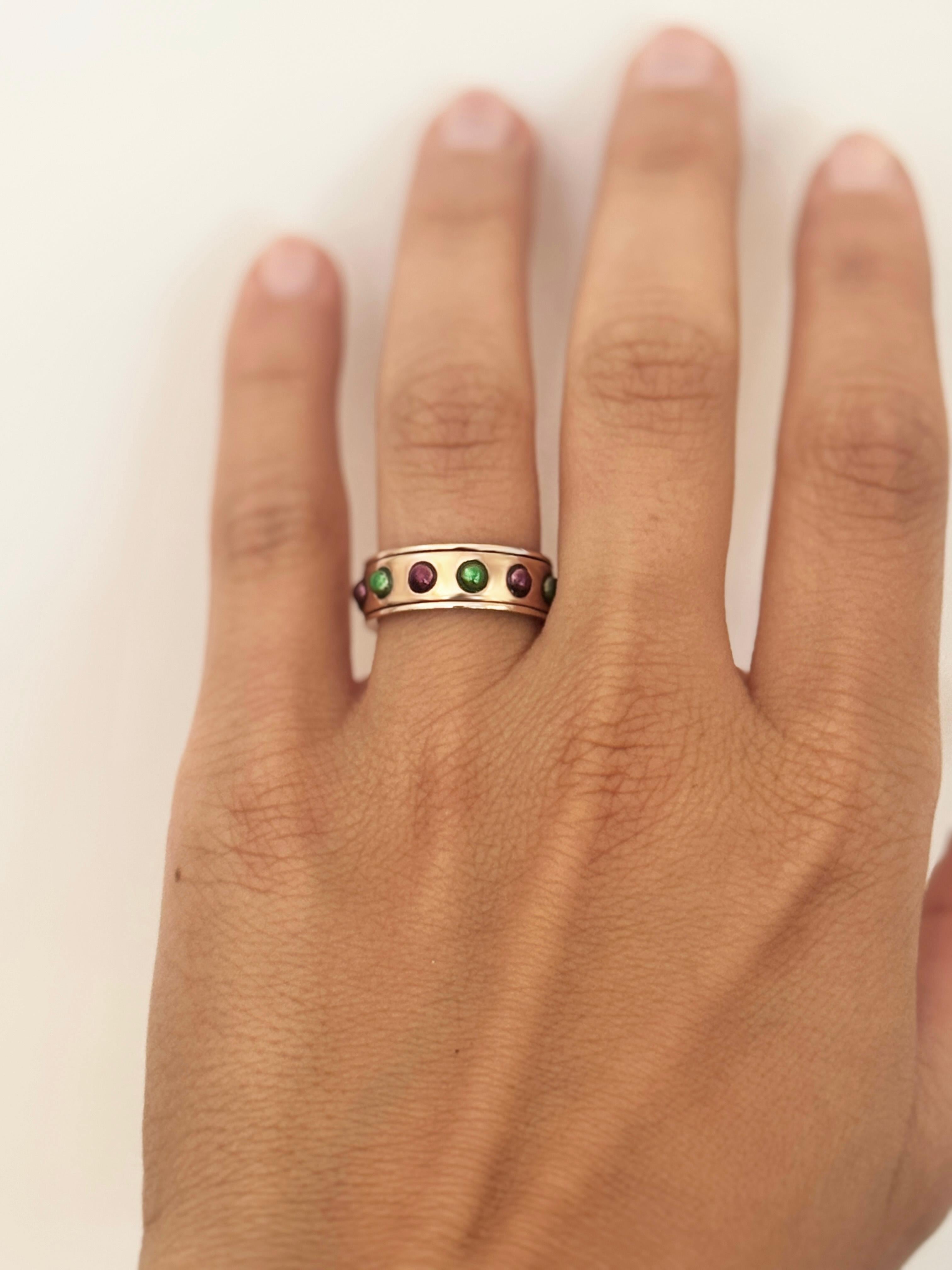 Bague à anneau rotatif 